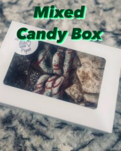 Christmas Mixed Candy Box by The Patient Piper